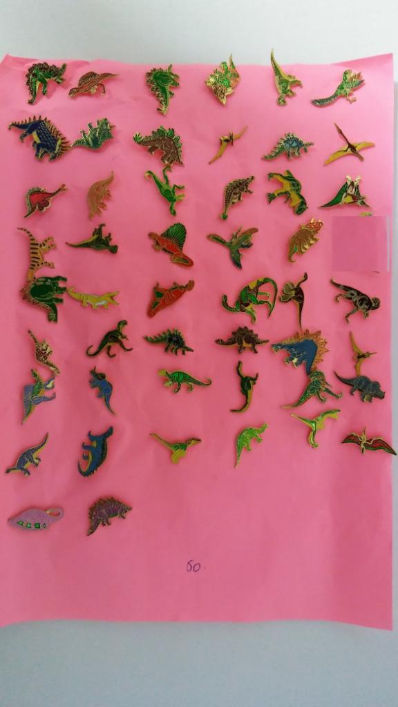 Dino Dino's Dinosaurus dieren Tyrannosaurus pins set, Verzamelen, Speldjes, Pins en Buttons, Gebruikt, Dier of Natuur, Ophalen of Verzenden