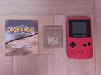 Gameboy Color Pink + Pokemon Gold + Trainer's Guide, Spelcomputers en Games, Spelcomputers | Nintendo Game Boy, Ophalen of Verzenden