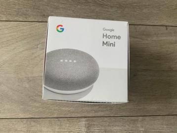 Google Home Mini in doos met oplader beschikbaar voor biedingen