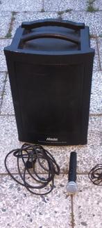 MPA Speaker met Microfoon en Aux kabel, Ophalen, Gebruikt