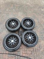 Zwarte DOTZ Velgen met Banden - 16 inch 4x108, Ophalen of Verzenden, Gebruikt
