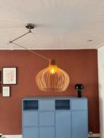 Moderne scandinavische houten hanglamp, Huis en Inrichting, Lampen | Hanglampen, Ophalen of Verzenden, Gebruikt, Hout, Scandinavisch, minimalistisch