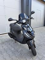 Piaggio Zip 4T Scooter Glans Zwart FULL LED (BROM), Overige merken, N.V.T., Zo goed als nieuw, 50 cc
