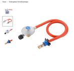 CADAC Gasdrukregelaar met slang (EN417)voor gascartridge., Caravans en Kamperen, Kampeeraccessoires, Ophalen of Verzenden, Zo goed als nieuw