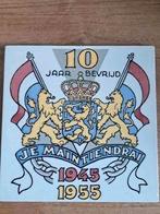 Herdenkings tegel van de bevrijding, Antiek en Kunst, Antiek | Wandborden en Tegels, Ophalen of Verzenden