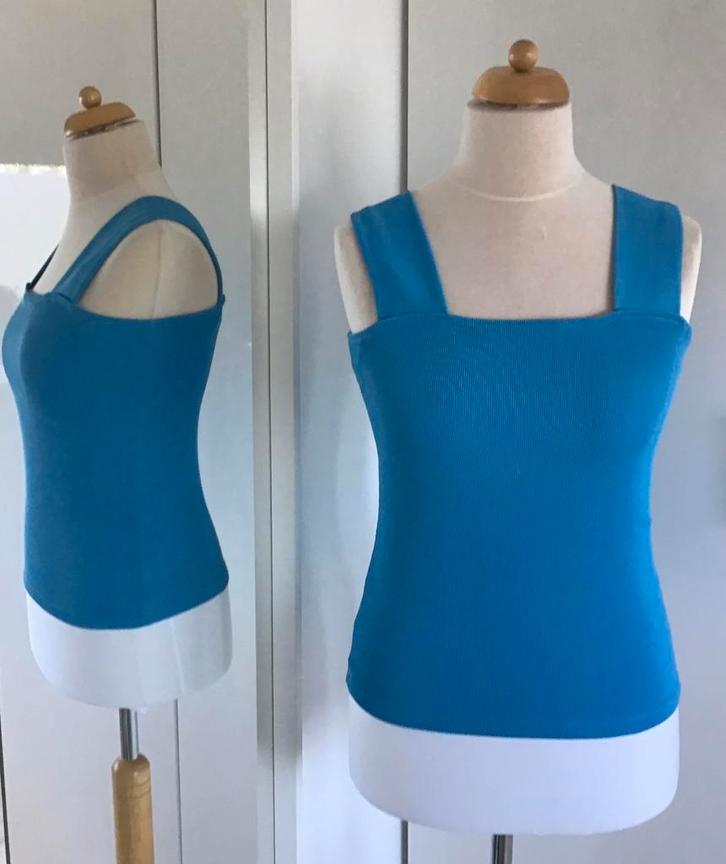 ELISA CAVALETTI TOP maat L, Kleding | Dames, Tops, Zo goed als nieuw, Wit, Zonder mouw, Ophalen of Verzenden