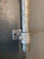Stang van ijzer, kapstok 1 meter lang. Incl. 7 haken., Huis en Inrichting, Woonaccessoires | Kapstokken, Ophalen, Overige materialen