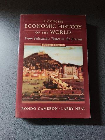 A Concise Economic History of the World 4e editie beschikbaar voor biedingen