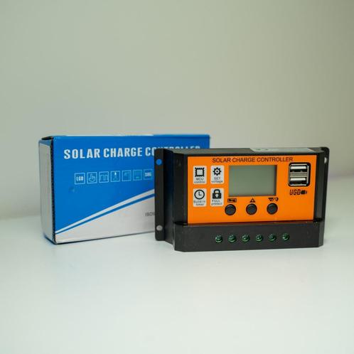Solar Laadregelaar - 100A  - 12-24V - Camper Zonnepaneel, Caravans en Kamperen, Camper-accessoires, Nieuw, Ophalen of Verzenden