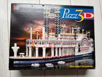MB Puzz3D Mississippi Steamboat, Hobby en Vrije tijd, Ophalen of Verzenden, Meer dan 1500 stukjes, Gebruikt, Rubik's of 3D-puzzel