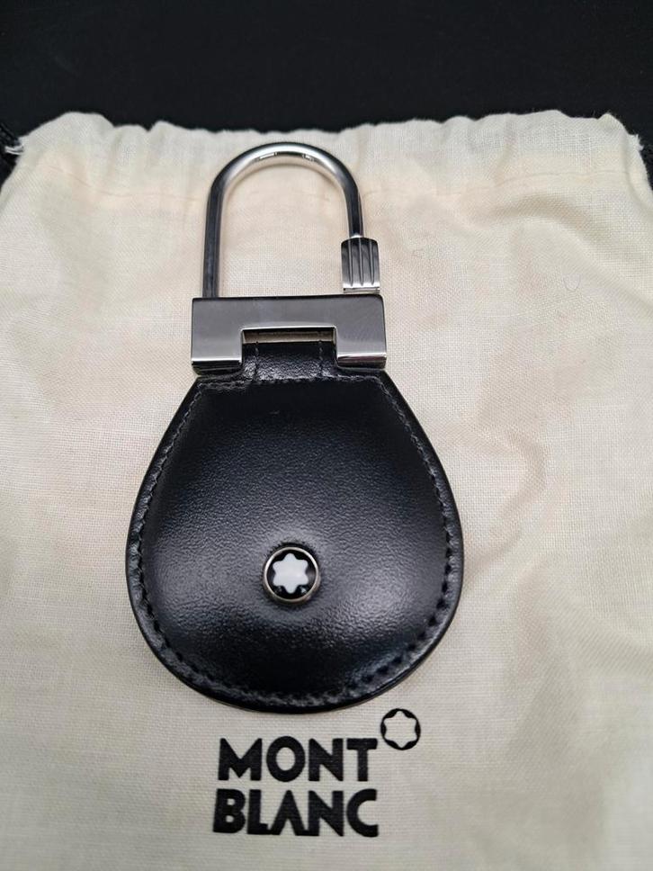 Montblanc Sleutelhanger Leer 14085, Sieraden, Tassen en Uiterlijk, Overige Accessoires, Nieuw, Ophalen of Verzenden
