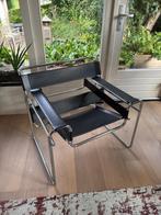 Wassily stoel replica, Huis en Inrichting, Stoelen, Ophalen, Gebruikt, Bauhaus, Zwart