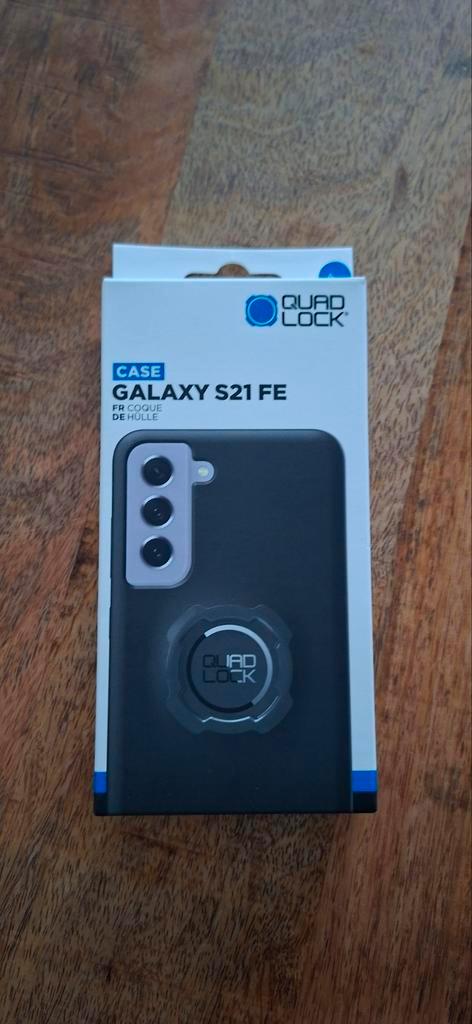 Quad Lock Hoesje Samsung Galaxy S21 FE - Zo goed als nieuw, Telecommunicatie, Mobiele telefoons | Hoesjes en Frontjes | Samsung