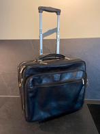 Trolley / reiskoffer italiaans design echt leer, Ophalen of Verzenden, Zo goed als nieuw