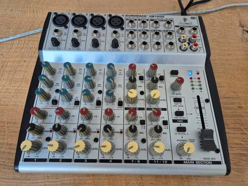Mengpaneel mixer ZGAN EURORACK UB1202 (behringer), Muziek en Instrumenten, Mengpanelen, Zo goed als nieuw, Ophalen