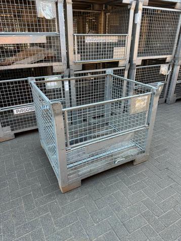 Gaascontainer gitterbox verzinkt beschikbaar voor biedingen