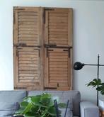 Brocant landelijk oud Frans groot luik 111 x 236, Ophalen, Overige materialen, Gebruikt, 150 tot 200 cm