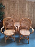 2 manou rotan stoelen, Huis en Inrichting, Stoelen, Ophalen, Zo goed als nieuw