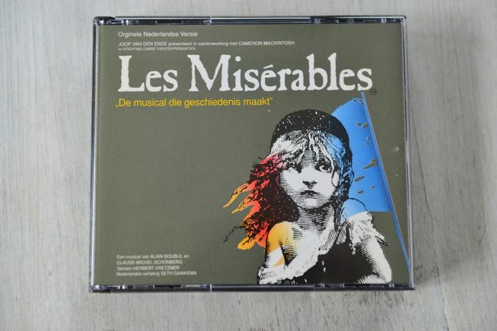 Les Miserables = Original Broadway cast Recording 2CDbox, Cd's en Dvd's, Cd's | Filmmuziek en Soundtracks, Zo goed als nieuw, Verzenden