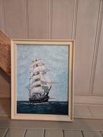 Schilderij van een Tall Ship, Ophalen