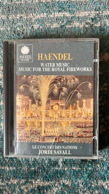 Haendel, water music, music for the royal fireworks MD beschikbaar voor biedingen