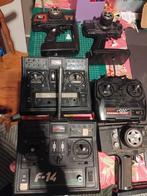 vintage RC auto onderdelen en zenders., Hobby en Vrije tijd, Modelbouw | Radiografisch | Auto's, Ophalen of Verzenden, Gebruikt