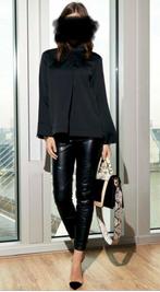 Elisabetta Franchi lak legging skinny broek, Elisabetta Franchi, Zwart, Ophalen of Verzenden, Zo goed als nieuw