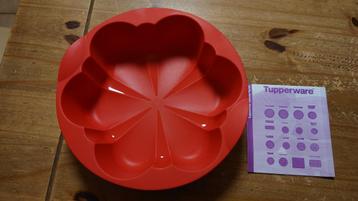 Tupperware MFV Multiflexvorm Flower (Bloem) Rood NIEUW beschikbaar voor biedingen