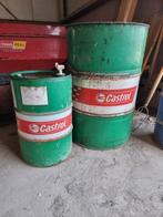 Castrol olievaten 200&55 ltr. Gebruikt, Ophalen, Zo goed als nieuw