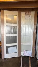 2x stompe paneeldeur 93x231.5 cm satijnglas md34 nr 151