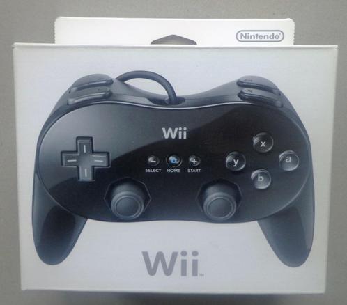 Nintendo Wii Classic Pro Controller in doos, Spelcomputers en Games, Games | Nintendo Wii, Zo goed als nieuw, Ophalen of Verzenden