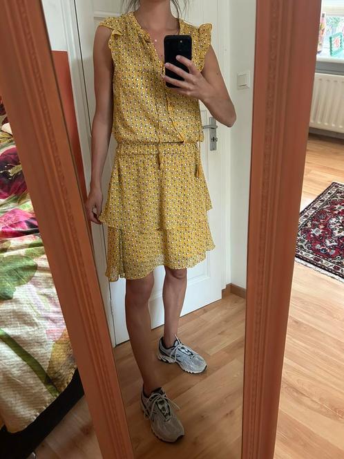Jurkje zomer Circle of trust maat XS, Kleding | Dames, Jurken, Zo goed als nieuw, Maat 34 (XS) of kleiner, Geel, Boven de knie