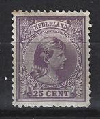 NVPH 42 ongebruikt Wilhelmina 1891 : OUD NEDERLAND per stuk, Postzegels en Munten, Postzegels | Nederland, Verzenden, T/m 1940