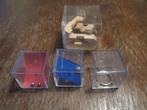4 denksport puzzels,, Ophalen of Verzenden, Minder dan 500 stukjes, Zo goed als nieuw