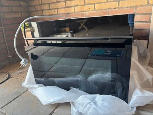 Siemens inbouw oven iQ700, 60 x 45 cm Zwart CB974GKB1, Witgoed en Apparatuur, Ovens, Nieuw, Inbouw, Oven met grill, 45 tot 60 cm