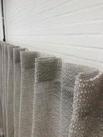 Nieuwe vitrage in een licht grijze kleur, Huis en Inrichting, 200 cm of meer, Nieuw, Wave gordijnen, Ophalen of Verzenden