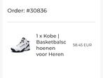 Basketball schoenen maat 40, Tickets en Kaartjes, Eén persoon, Kortingsbon, Warenhuis- of Winkelbon