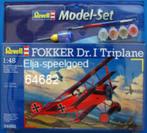 Revell 1:48 FOKKER Dr1 TRIPLANE modelset 64682 vliegtuig, Hobby en Vrije tijd, Modelbouw | Vliegtuigen en Helikopters, Nieuw, Revell