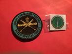 Badge en Sticker van het Korps Commando Troepen, Verzamelen, Militaria | Algemeen, Ophalen of Verzenden, Landmacht, Nederland