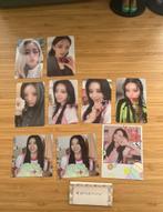Itzy yuna photocards, Verzamelen, Muziek, Artiesten en Beroemdheden, Verzenden, Zo goed als nieuw, Foto of Kaart