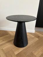 Bijzettafel Cone Zwart 45cm, Huis en Inrichting, Tafels | Bijzettafels, 45 tot 60 cm, Minder dan 55 cm, Rond, Ophalen of Verzenden