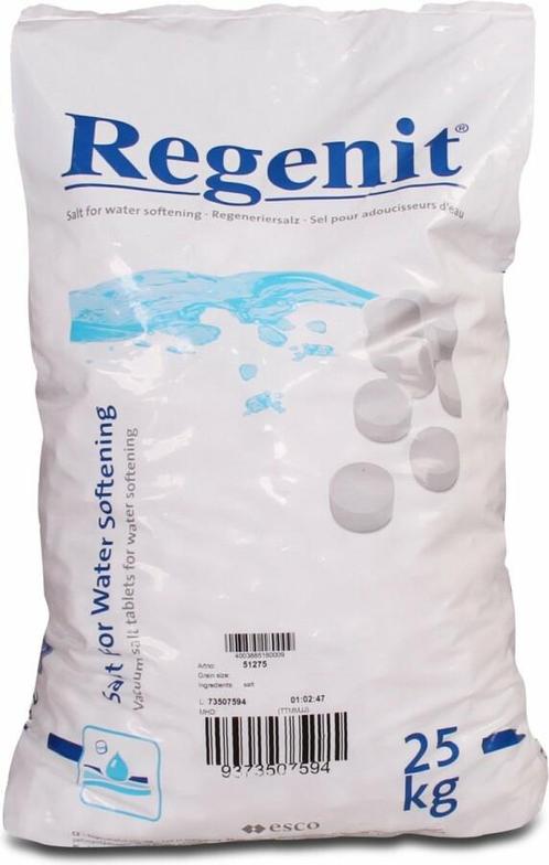 Regenit onthardingszout gratis bezorgd in en om Grijpskerk, Witgoed en Apparatuur, Waterontharders, Nieuw, Waterontharder met zout