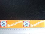 sticker ola logo ijs met plezier, Verzenden, Zo goed als nieuw, Merk