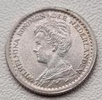 10 cent dubbeltje 1918 type 74/69 kwaliteit, Postzegels en Munten, Munten | Nederland, Zilver, Koningin Wilhelmina, 10 cent, Ophalen of Verzenden