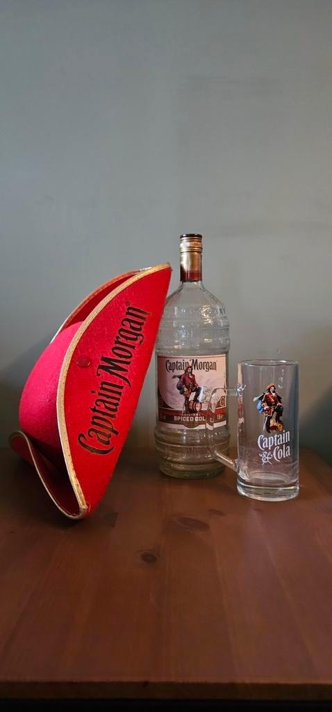 Captain Morgan set, Verzamelen, Glas en Borrelglaasjes, Zo goed als nieuw, Overige typen, Ophalen of Verzenden