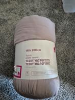 Teddy Dekbed 140x200 cm - Nieuw!, Eenpersoons, Beige, Nieuw, Ophalen of Verzenden