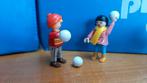 playmobil winter sneeuwballen gooien bobslee ijshockey ski, Ophalen of Verzenden, Zo goed als nieuw, Complete set