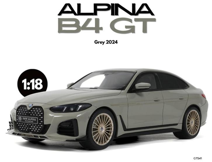 Alpina BMW B4 GT - GT Spirit 1/18, Hobby en Vrije tijd, Modelauto's | 1:18, Nieuw, Auto, Overige merken, Ophalen of Verzenden