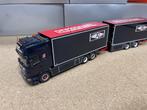 TEKNO SCANIA JO VAN DER MEER, Hobby en Vrije tijd, Modelauto's | 1:50, Ophalen of Verzenden, Zo goed als nieuw, Bus of Vrachtwagen