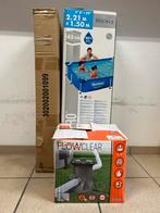 Zwembad Bestway 2.21x1.5m 43cm diep (inclusief filterpomp), Ophalen, Gebruikt, Minder dan 80 cm, Minder dan 200 cm
